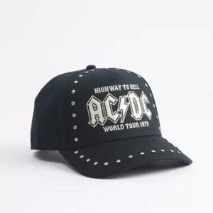 NWOT American Needle AC/DC World Tour Studded Baseball Hat